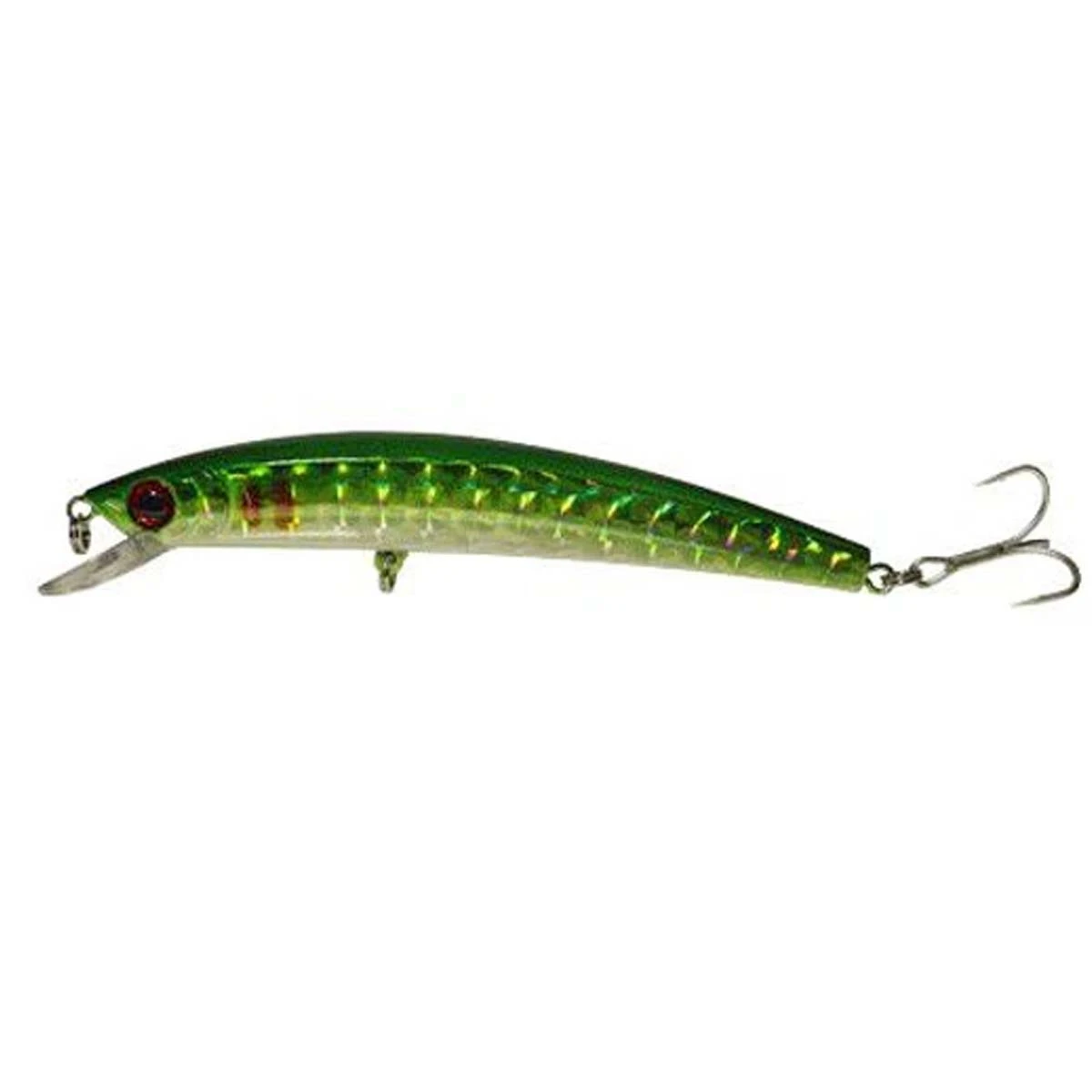 Fujin Crazy Minnow 110F 12gr Maket Balık - 141FlashesGreen