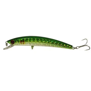 Fujin Crazy Minnow 110F 12gr Maket Balık - 141FlashesGreen