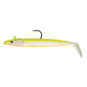 Fujin Zand Eel 11cm 7gr-14gr Double Body+Head Silikon Balık - Chartreus