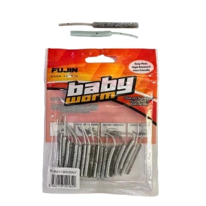 Fujin Baby Worm 5.2 cm Floating LRF Silikonu - Browny