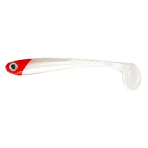 Fujin Bomb Shad 85mm Slikon Balık - Classic Red Head