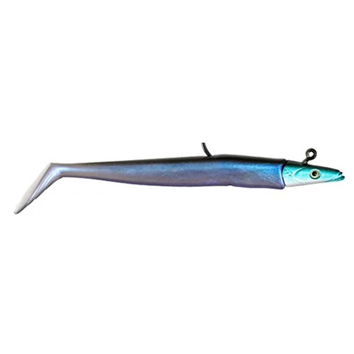 Fujin Zand Eel 11cm 7gr-14gr Double Body+Head Silikon Balık - Dark Blue