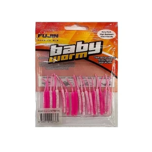 Fujin Baby Worm 5,2cm Floating LRF Silikonu - Pinkyeel