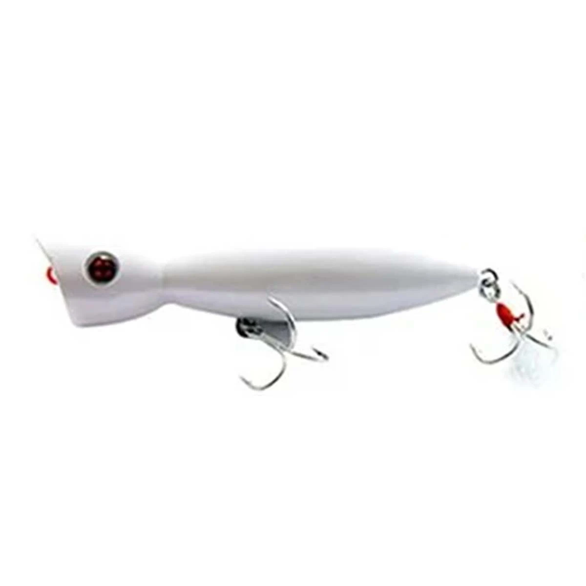 FUJIN La-Nina Maket Balık Su Üstü Popper - 130RedMouthWhite