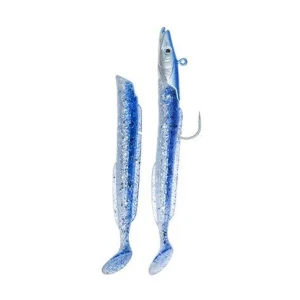 Fujin Salt Eel 13cm 22gr x2 Silikon Yem - 021BlueGlitter