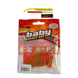 Fujin Baby Worm 5.2 cm Floating LRF Silikonu - UVFireTiger