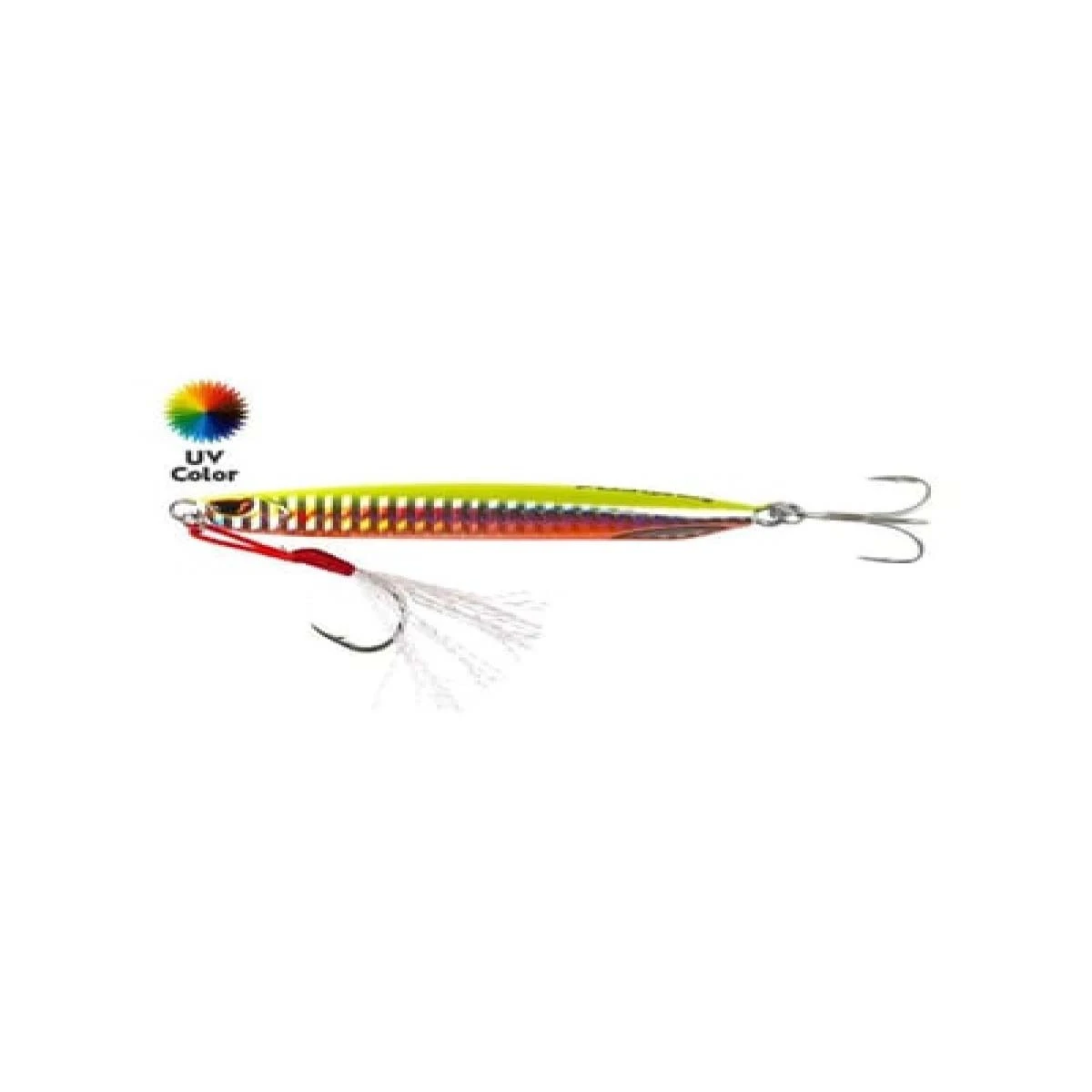 Fujin Metal Cast 60gr Shore Jig Metal Yem - MT05 Yellow Chart