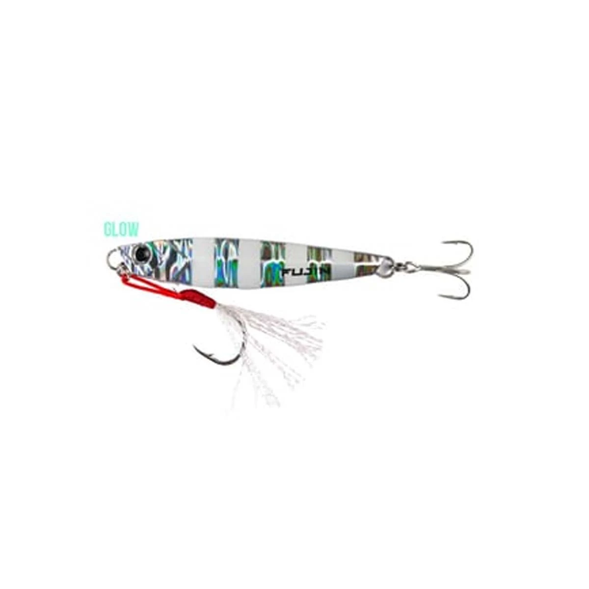 Fujin Jig-X 20gr Light Jigging Jig Yem - MT04 Zebra Glow