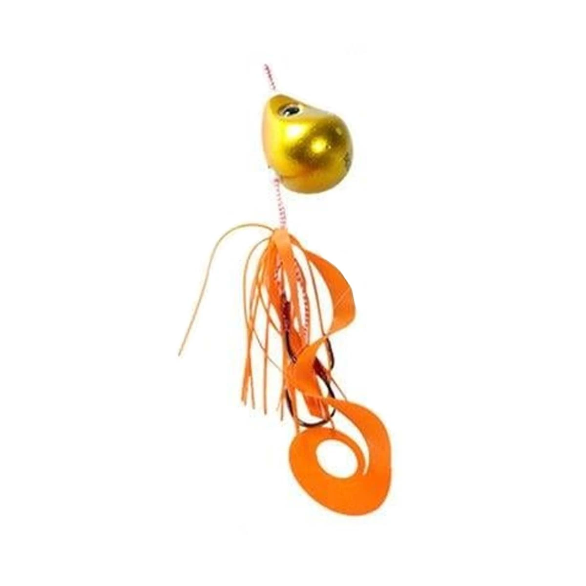 Fujin Rock'n Rubber 60gr Tai Rubber Set - 10OrangeGlow3DEye