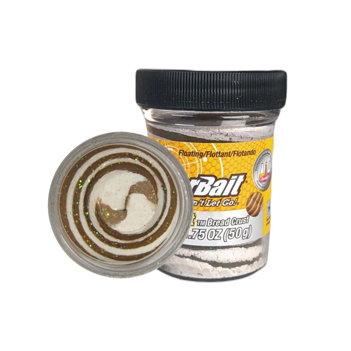 Berkley Powerbait Extra Scent Glitter Sahte Yemi BREAD CRUST 50 GR