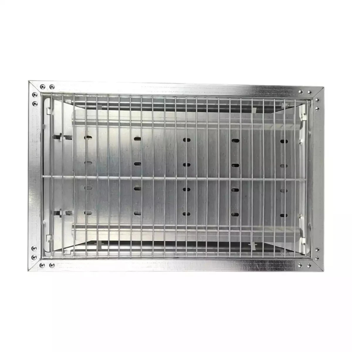 Orta Boy Galvaniz Katlanabilir Portatif Mangal 25x40cm
