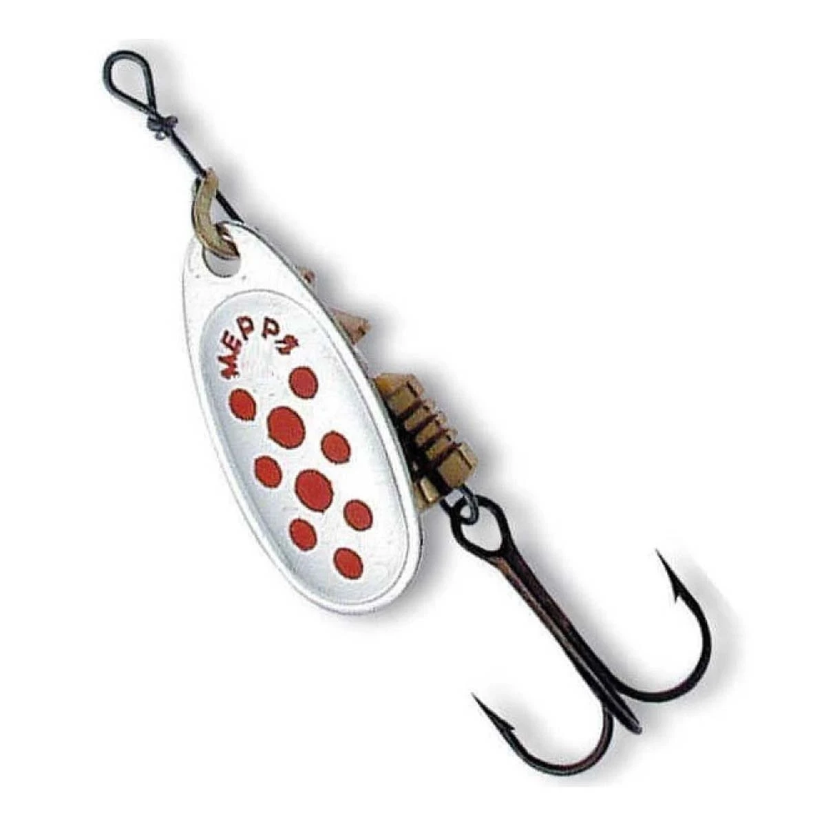 Mepps Comet Olta Kaşığı BEYAZ-KIRMIZI NO:00