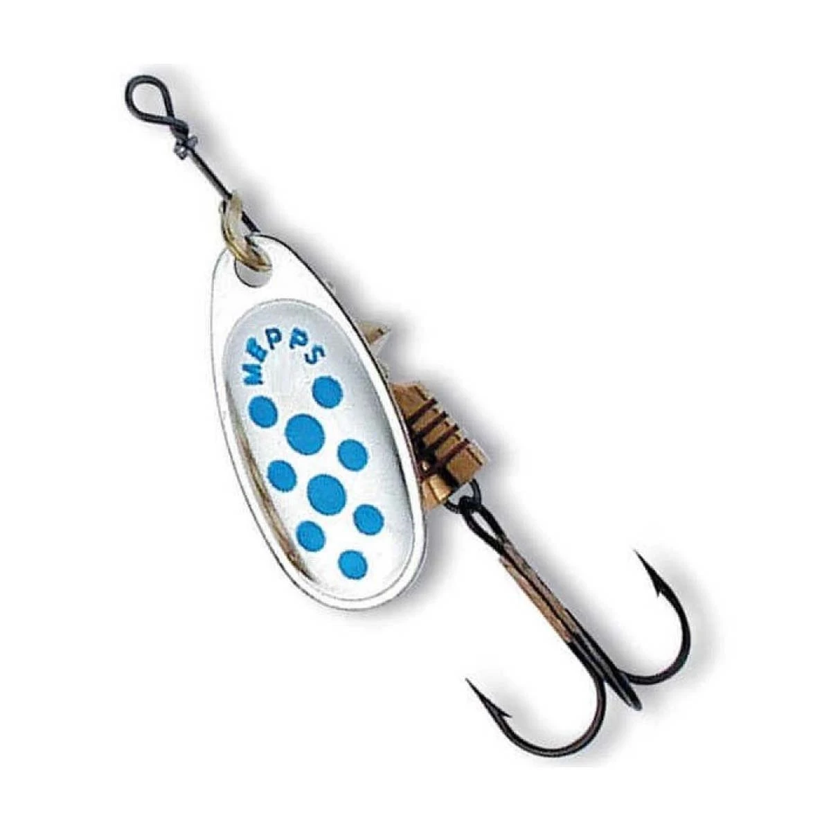 Mepps Comet Olta Kaşığı BEYAZ-MAVİ NO:4