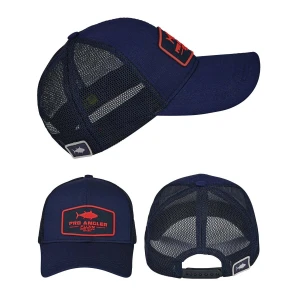 Fujin Pro Angler Dark Navy + Red Bench Şapka