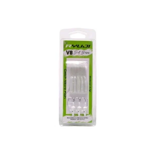 Ryuji V8 8cm 5.5gr Silikon Yem - TRANS WHITE HEAD GLOW