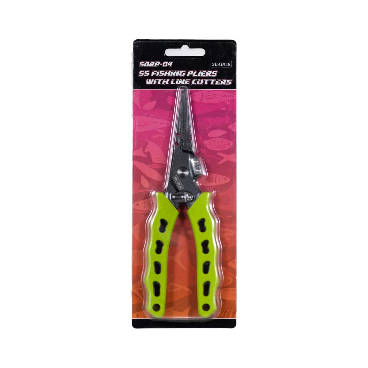 SEABOR SBRP-04 SS FISHING PLIERS WITH LINE CUTTERS