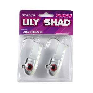 SEABOR ZOKA (LILY SHAD) 60GR (2 AD), WHITE GLOW
