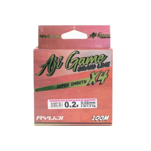 RYUJI AJI GAME 4X, 100M, PİNK İP MİSİNA - 0.02MM