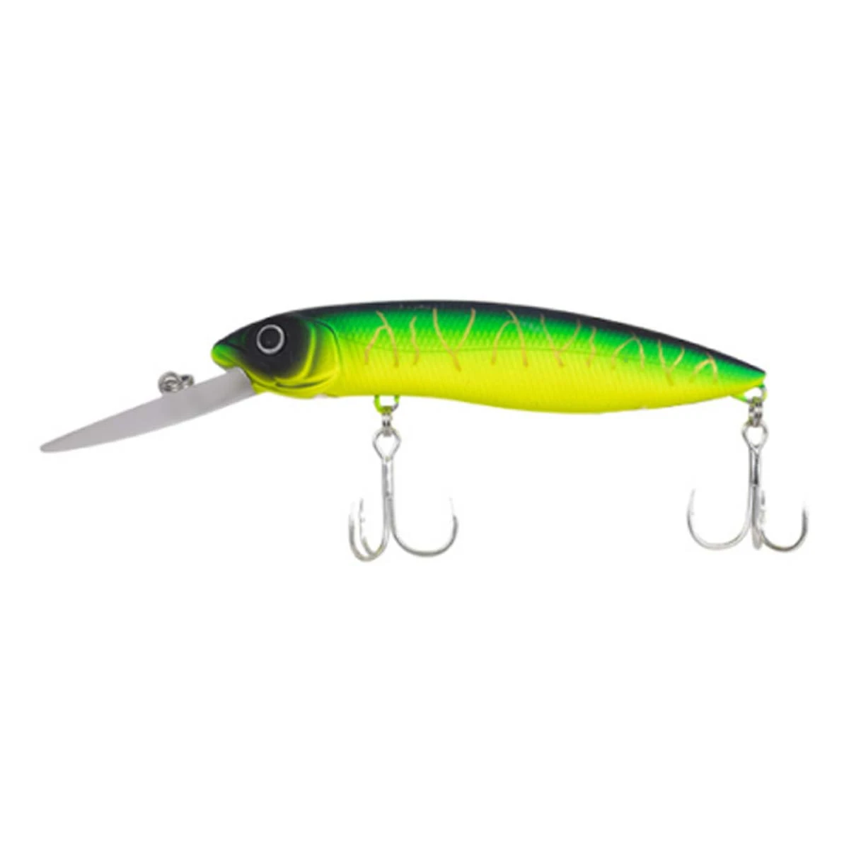 RYUJI DEEP GHOST 12CM, 31GR, FLOATING, FIRE TIGER