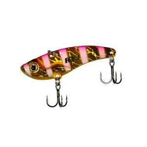 Ryuji Mirror Vib 9gr / 4.5cm Jig Yem - GOLD PINK GLOW