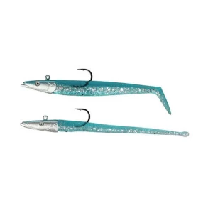 Savage gear Sandeel And Slug 10 cm 10 gr 4+2 Adet - 03-Blue Silver