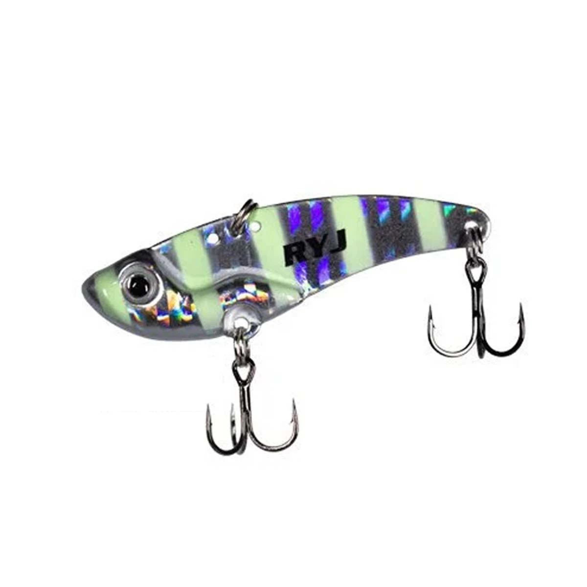 Ryuji Mirror Vib 4gr / 3.5cm Jig Yem - ZEBRA GLOW