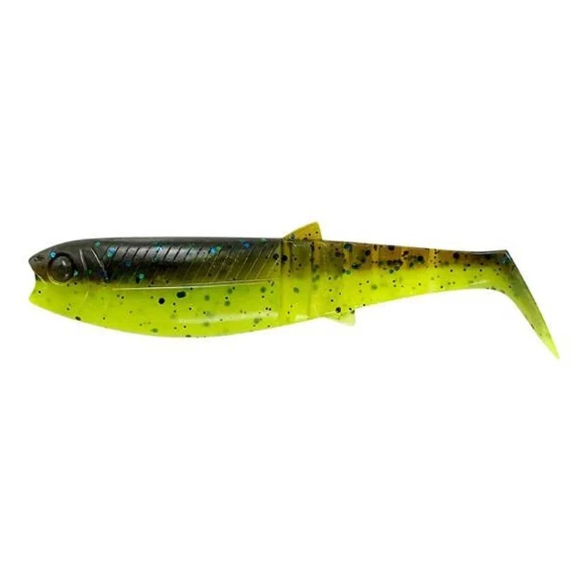 Savage Gear Cannibal Shad 10cm 9gr Sahte Balık - Chartreuse Pumpkin