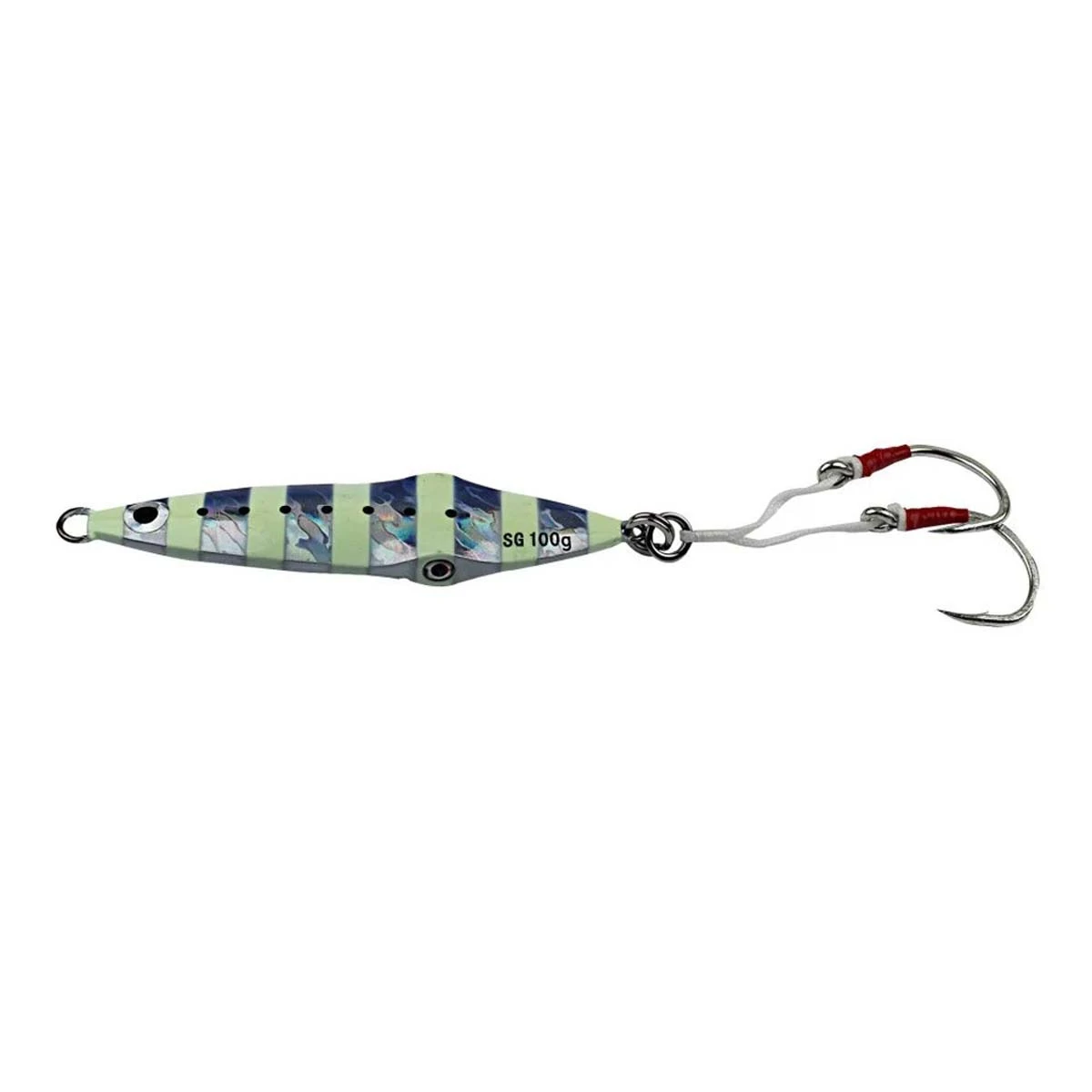 Savage gear Squısh Jig 11,5cm 130g Suni Yem - Blue Glow Zebra
