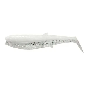 Savage Gear Cannibal Shad 8cm 5gr Suni Yem - White Flash