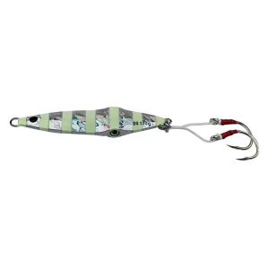Savage gear Squısh Jig 11,5cm 130g Suni Yem - Glow Zebra