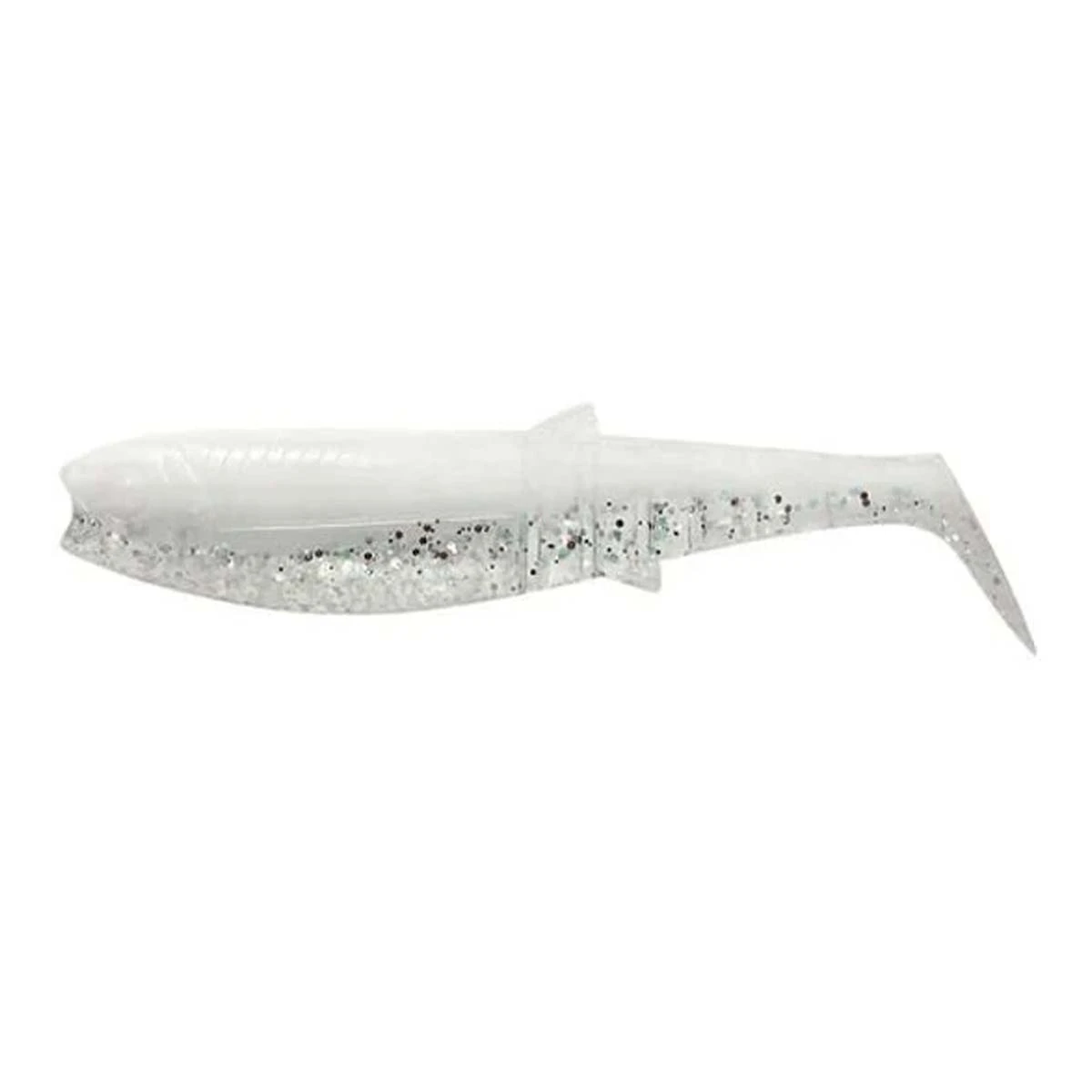 Savage Gear Cannibal Shad 10cm 9gr Suni Yem - White Flash