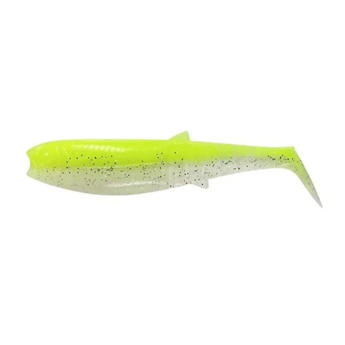 Savage Gear Cannibal Shad 8cm 5gr Suni Yem - Flou Yellow Glow