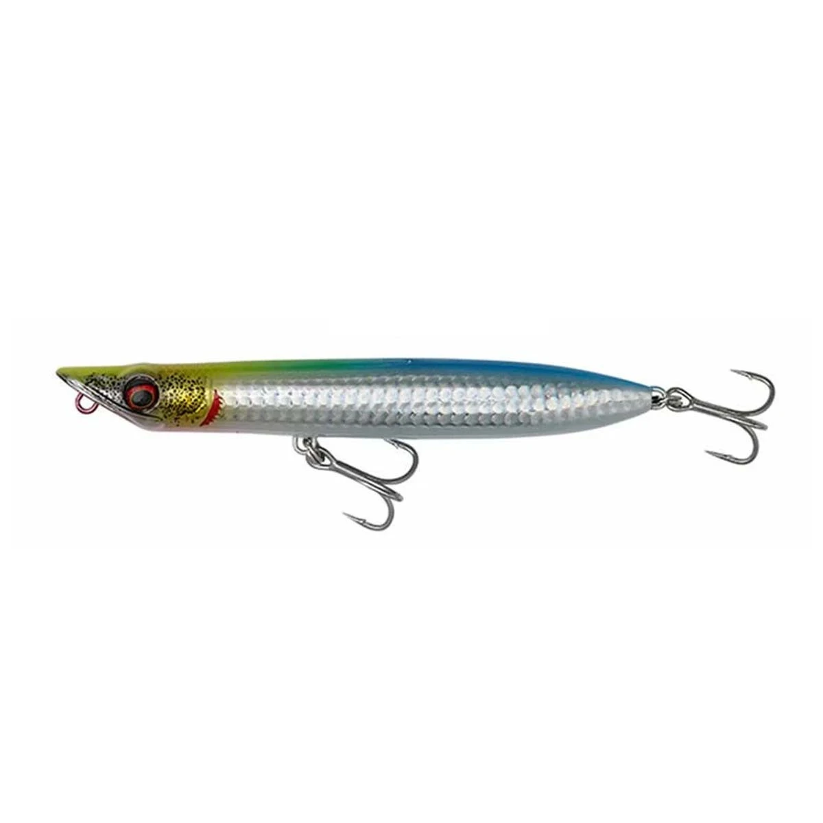 Savage Gear Slap Walker 10cm 10gr Sahte Balık - Yellow Green Blue