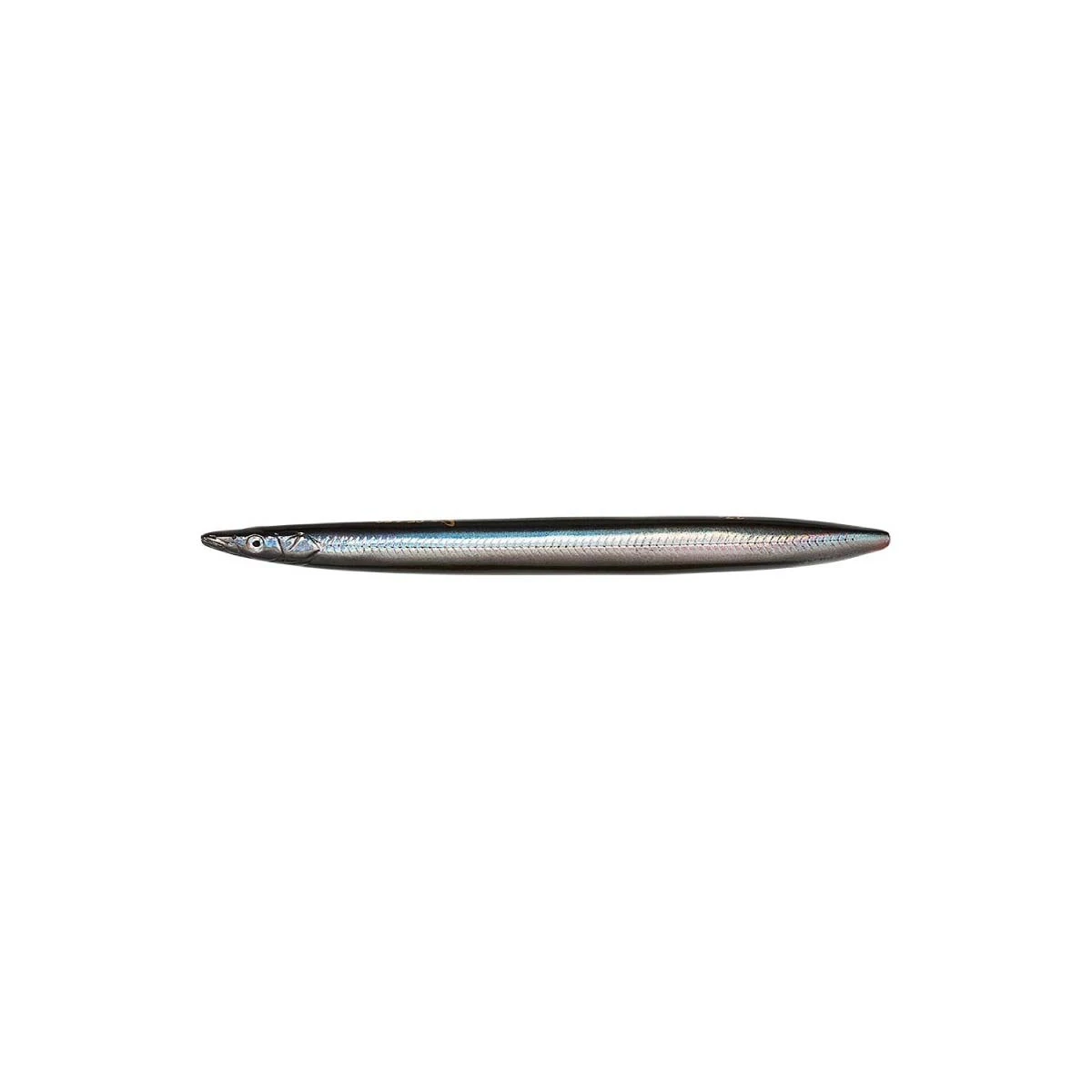 Savage gear B-SG Line Thru Sandeel 125mm 19g - 04-Black Ghost