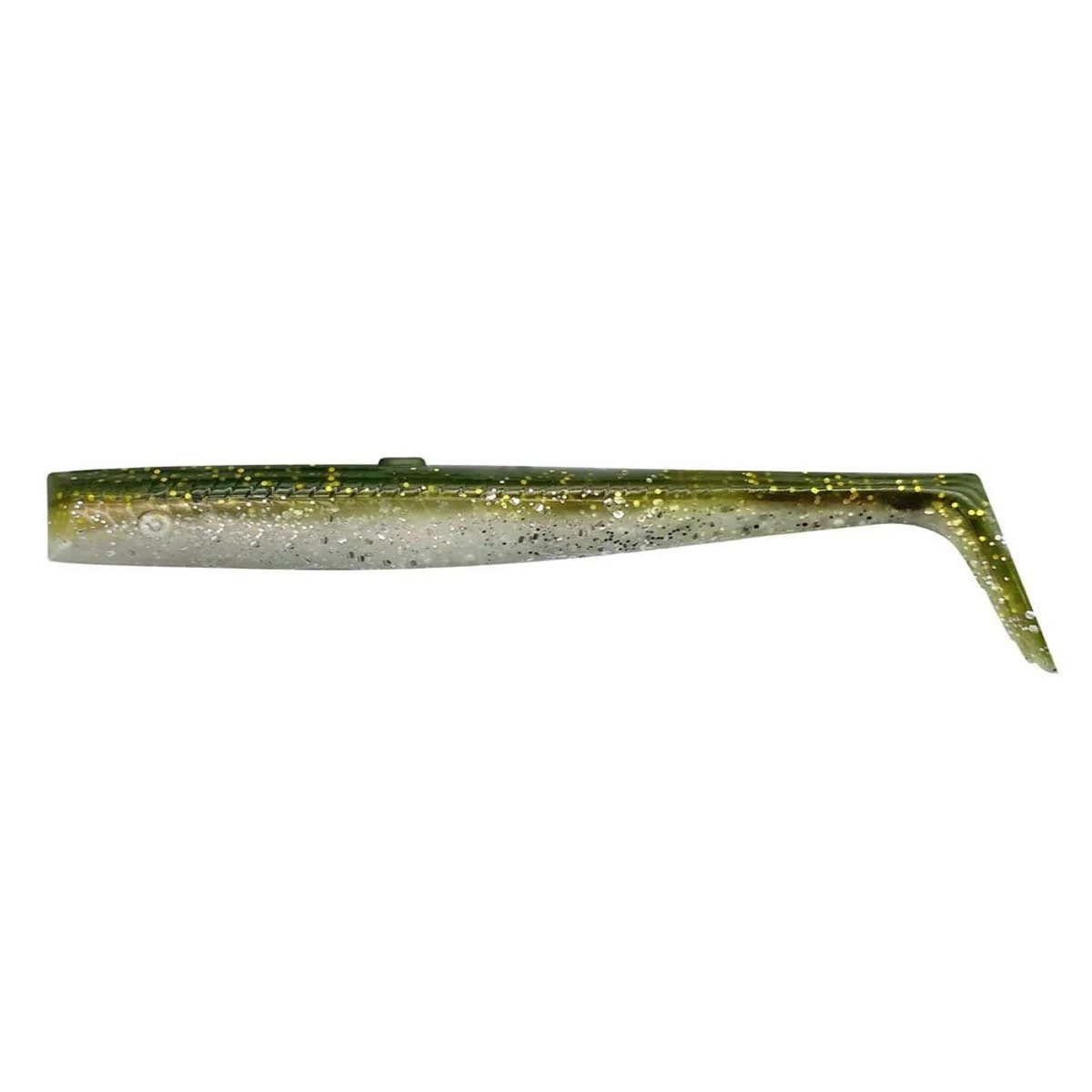 Savage Gear Sandeel V2 Tail 12.5cm 15gr 5-PCS - Green Silver