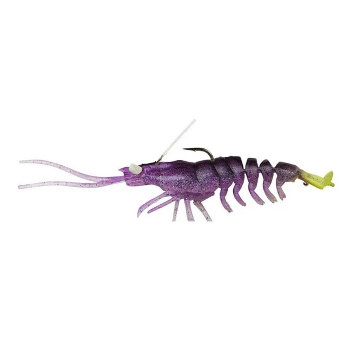 Savage Gear 3D Shrimp RTF 9 cm 7 gr Suni Yem 2 Adet - Plum Chartreuse