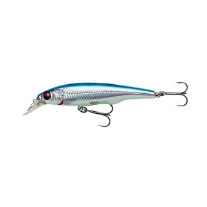 Savage Gear Gravity Twitch SR 9.5 cm 15 gr Suspending - Blue Chrome