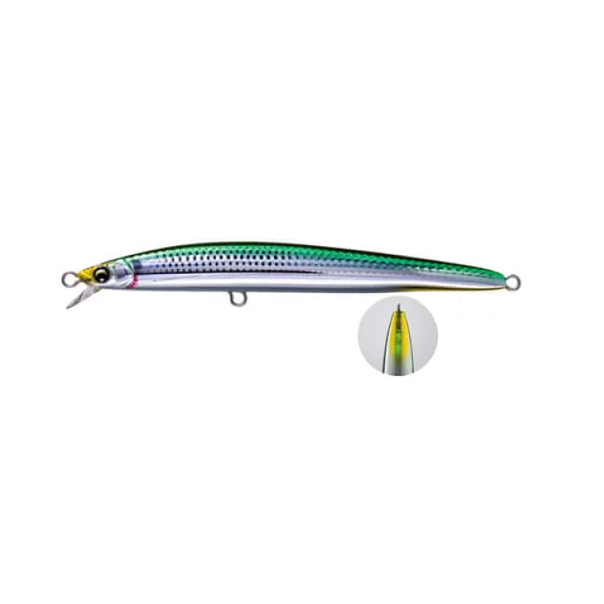 Yozuri Hardcore Minnow Floating Sahte Balığı HOKS 50mm