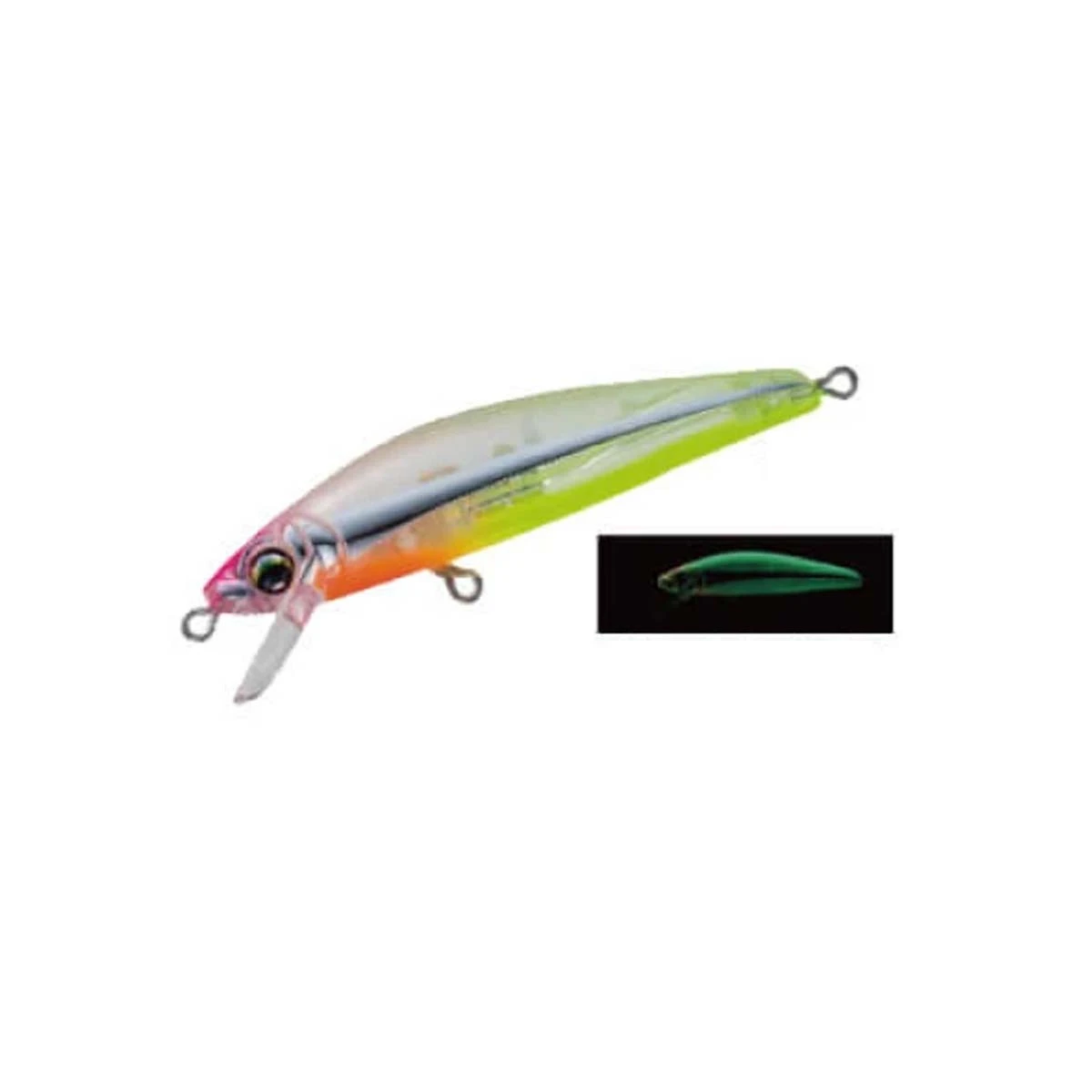 Yozuri Hardcore Minnow Floating Sahte Balığı HHLS 50mm