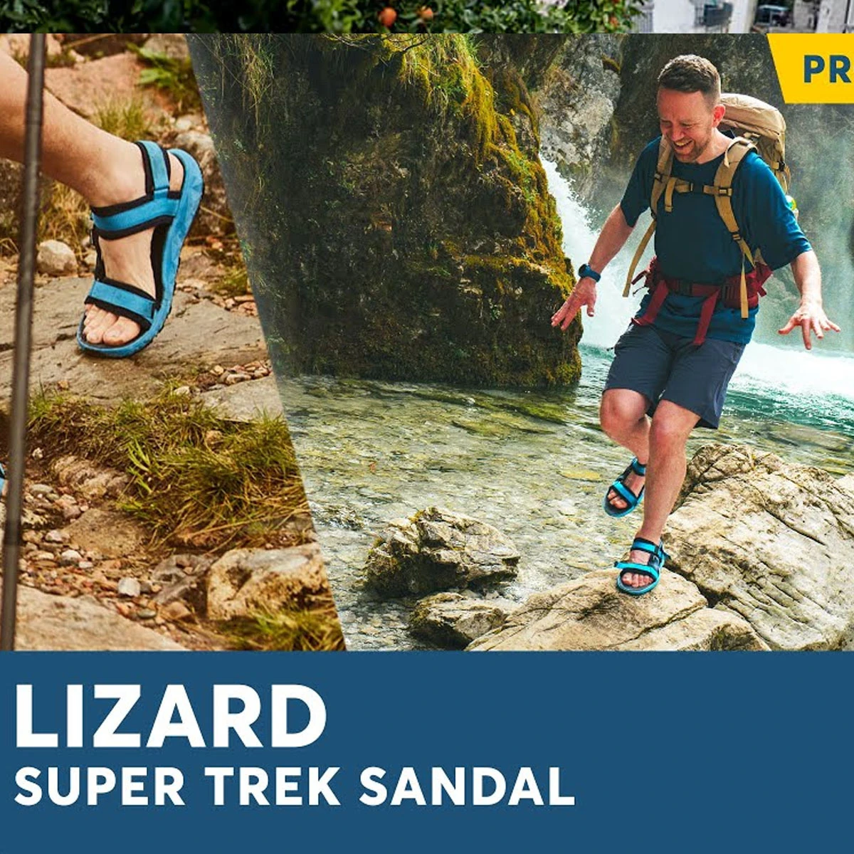 Lizard Creek IV Unisex Sandalet-SİYAH - 43