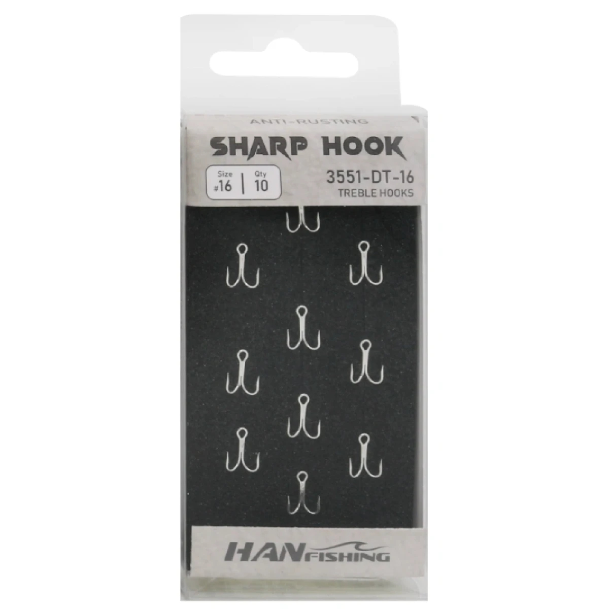 HANFISH Sharp Hook Üçlü İğne - 14