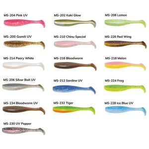 HANFISH Shad Bait 75 Silikon Yem