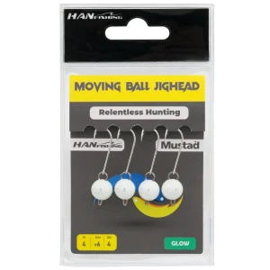 HANFISH Jighead Moving Ball Glow