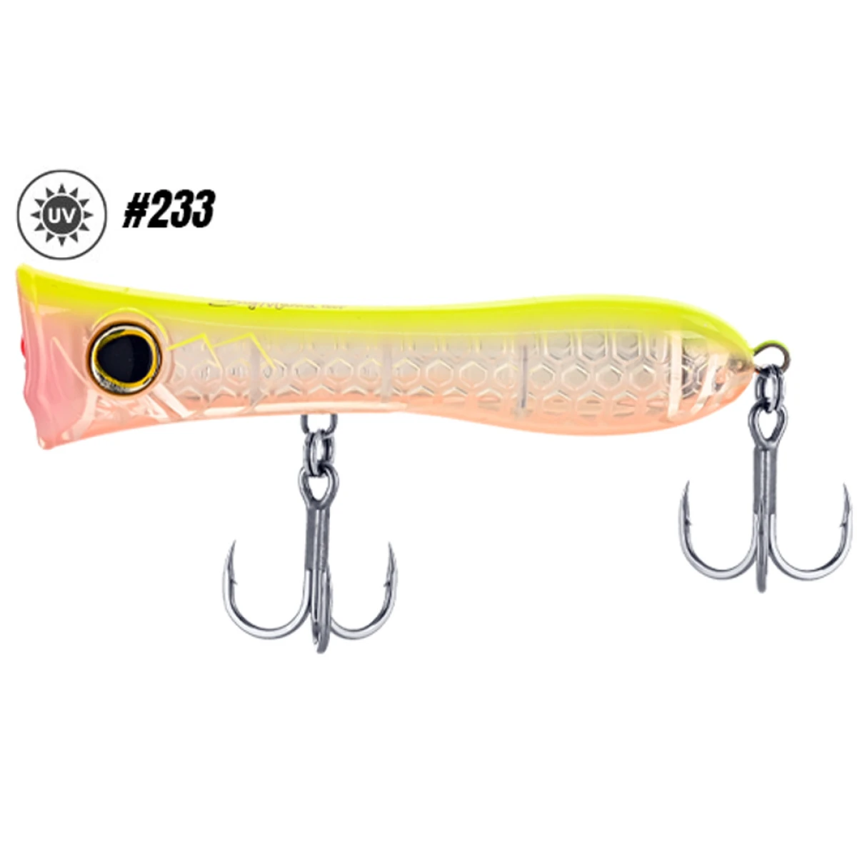 Fujin Big Mama 12cm 31gr Maket Balık - 233 Lemon Flash