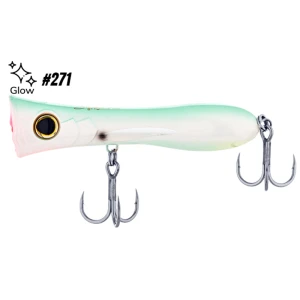 Fujin Big Mama 12cm 31gr Maket Balık - 271 White Lumo Glow