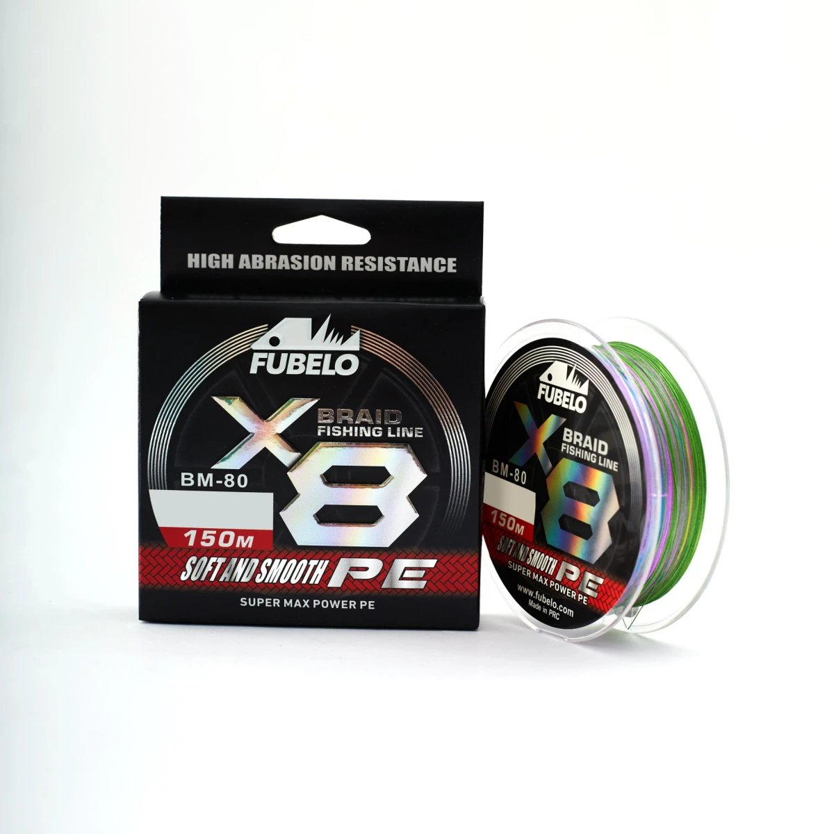 Fubelo Braid Line 8x Multicolor Misina - 0,14 mm