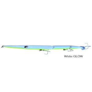 RYUJI PREDATOR SINKING 25.5CM 30.6GR - WHITE GLOW