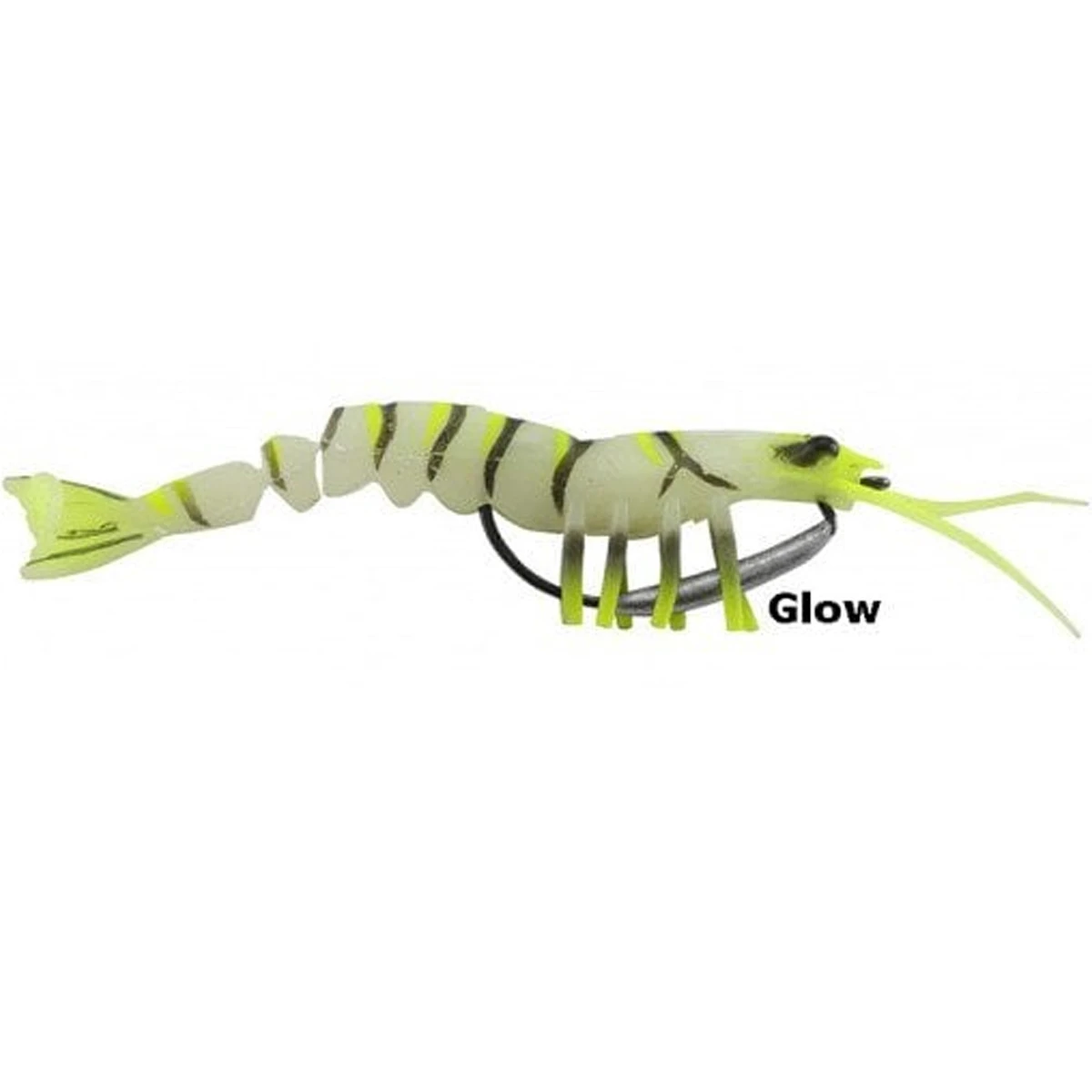 Savage gear TPE Manic Shrimp 10 cm 8 gr Suni Yem - Glow