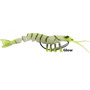 Savage gear TPE Manic Shrimp 10 cm 8 gr Suni Yem - Glow
