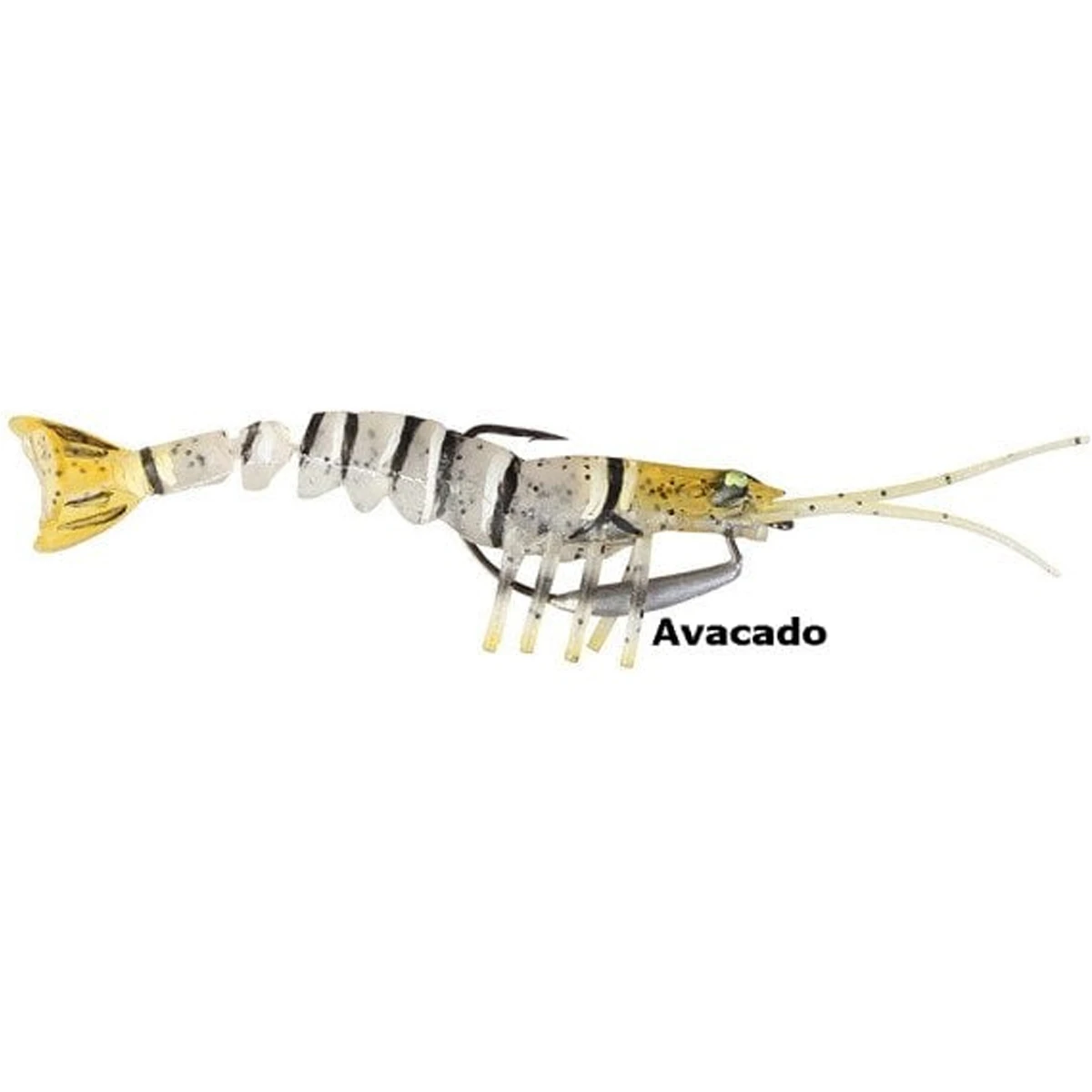 Savage gear TPE Manic Shrimp 10 cm 8 gr Suni Yem - Avacado